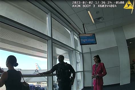 Watch Dallas Tiffany Gomas Viral American Airlines Passenger Gets