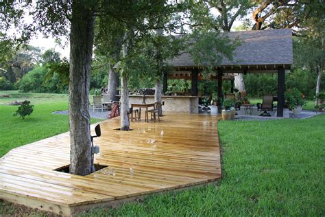 Love The Decking Around The Trees Deck Around Trees