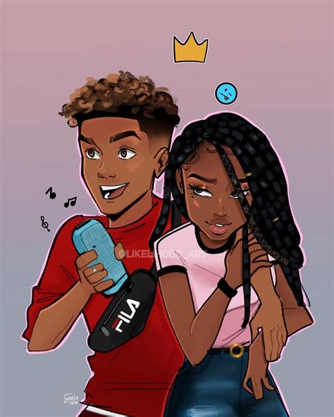 The Best 16 Instagram Cute Black Cartoon Couples Imagecolorarea