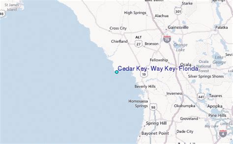34 Cedar Key Fl Map Maps Database Source