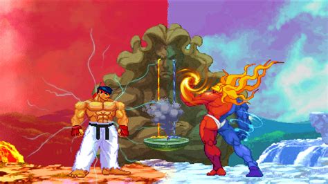 Shin Ryu Vs Gill Street Fighter X Udon Comic By Vxc666 On Deviantart
