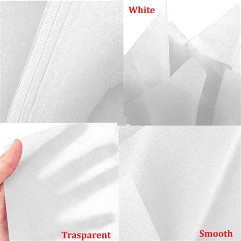 White Acid Free Tissue Paper High Quality Large T Wrapping Sheets