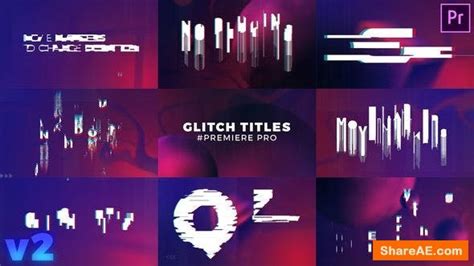 Motion graphics is the best premiere pro & after effects plugin. Videohive Glitch Titles Sequence Mogrt - Premiere Pro ...