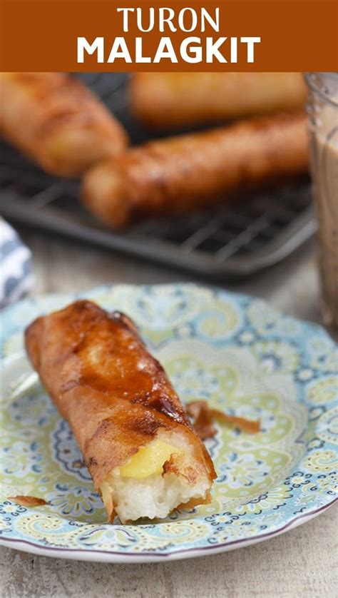 When you're looking for a healthy snack or a sugar rush in the afternoon, you could easily find this on street food stands or from. Turon Malagkit | Recipe | Easy filipino recipes, Turon ...