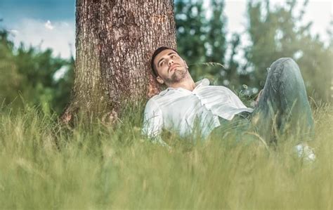 Man In Nature Stock Image Everypixel
