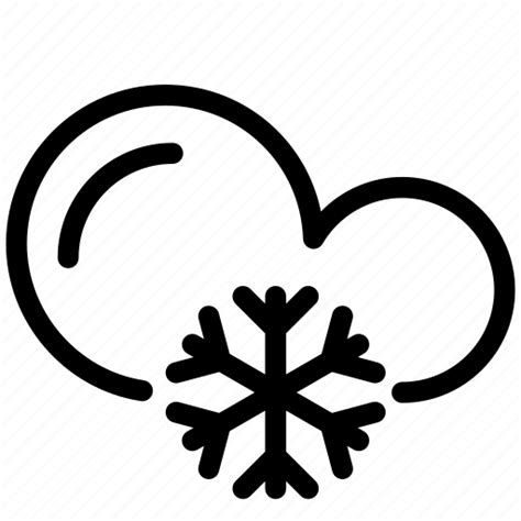 Christmas Cold Snow Snowfall Snowflake Weather Winter Icon