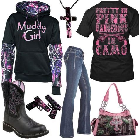 Dangerous In Camo Muddy Girl Outfit Real Country Ladies