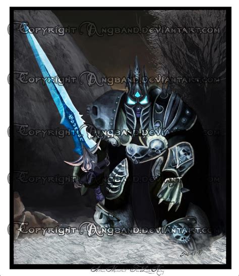 Arthas Menethil The Lich King By Angband On Deviantart
