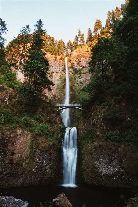 Multnomah Falls Summer 2017 Portland Oregon By Tanner G Burge