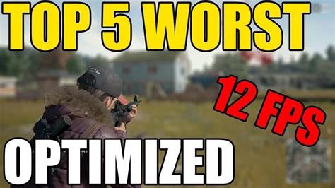 Top 5 Worst Optimized Pc Games Of All Time Worst Pc Ports