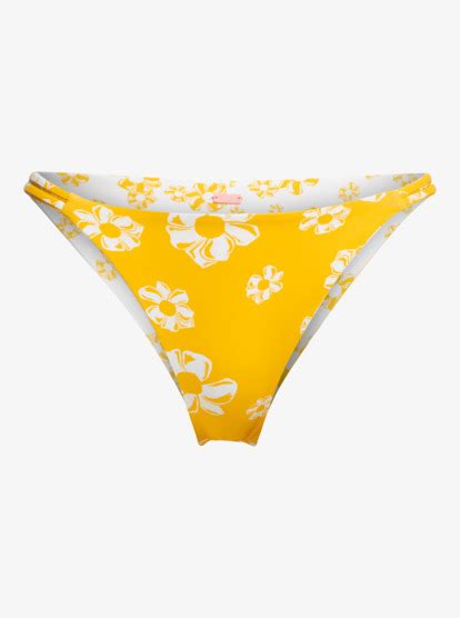 Flower Lover Reversible Cheeky Bikini Bottoms For Women Roxy