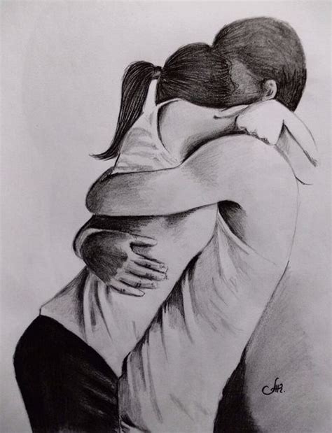 Romantic Couple Pencil Sketches Couple Sketch Romantic Couples