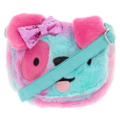 Claires Club Riley The Puppy Crossbody Purse Mint Claires Us