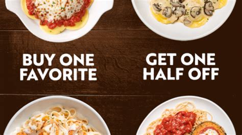 Enjoy your shopping to get big savings with olive garden coupons: BOGO 50% Off Lunch at Olive Garden and $5.00 Take Home ...
