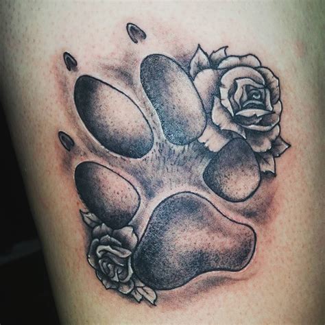 90 Best Paw Print Tattoo Meanings And Designs Nice Trails 2019