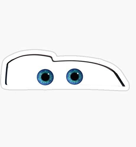 Lightning Mcqueen Eyes Sticker Graphic Auto Wall Laptop Cell