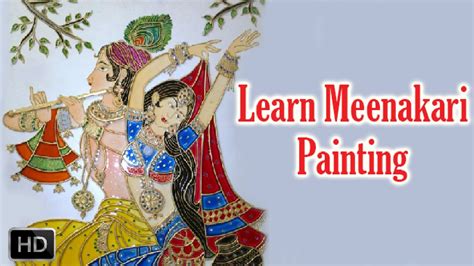 Learn Meenakari Painting How To Paint Meenakari Painting Acrylic