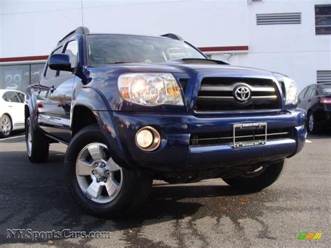 2007 Toyota Tacoma V6 Trd Sport Double Cab 4x4 In Indigo Ink Pearl