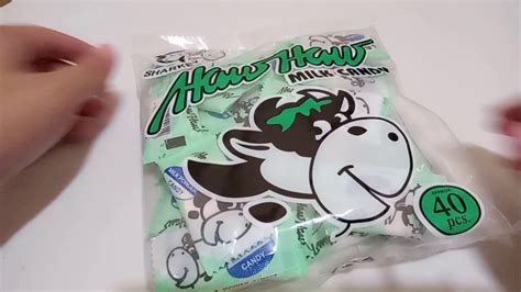 Unboxing Haw Haw Milk Candy Youtube