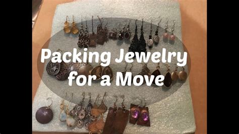 Packing Jewelry For A Move Youtube