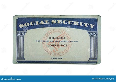 Social Security Card Template Pdf Free