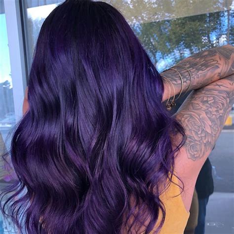 5 Pro Formulas For Dark Purple Hair Wella Professionals