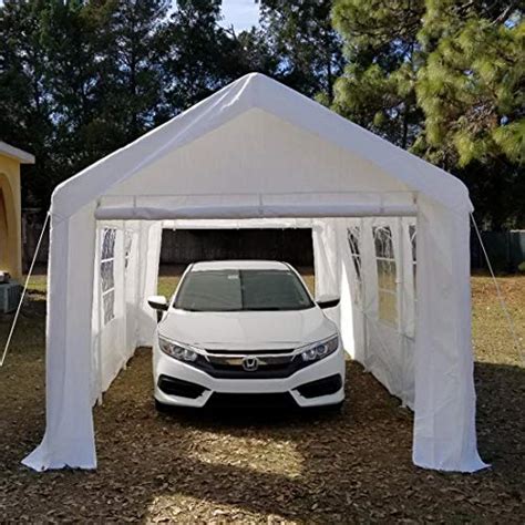 Buy Peaktop 20x10 Heavy Duty Portable Carport Garage Car Shelter