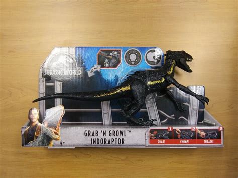Mattel Jurassic World Grab N Growl Indoraptor 2000471258