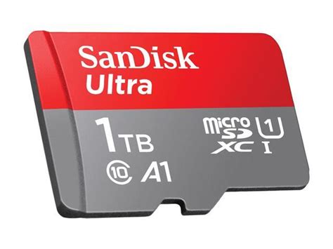 Sandisk 1tb Ultra Microsdxc A1 Uhs Iu1 Class 10 Memory Card With