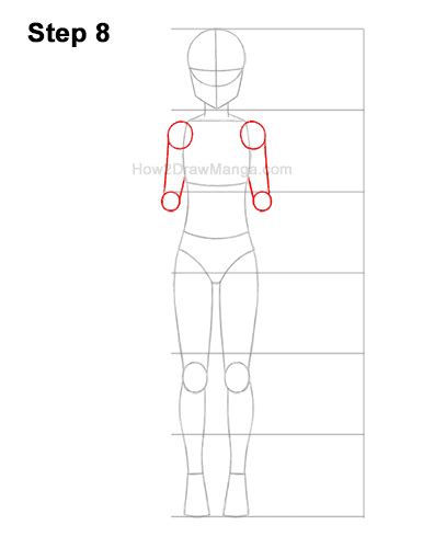 How To Draw An Anime Body Step By Step