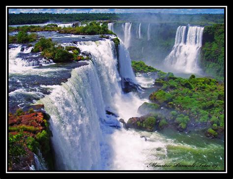Iguazu Falls Brazilian Side The Waterfall System Consists Flickr