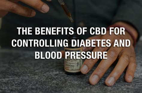 The Benefits Of Cbd For Controlling Diabetes And Blood Pressure La Weekly