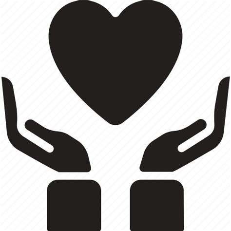 Cardiogram Care Charity Hands Health Heart Heart Disease Icon