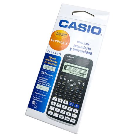Calculadora Cient Fica Fx Es Plus Segunda Edici N Color Azul Casio