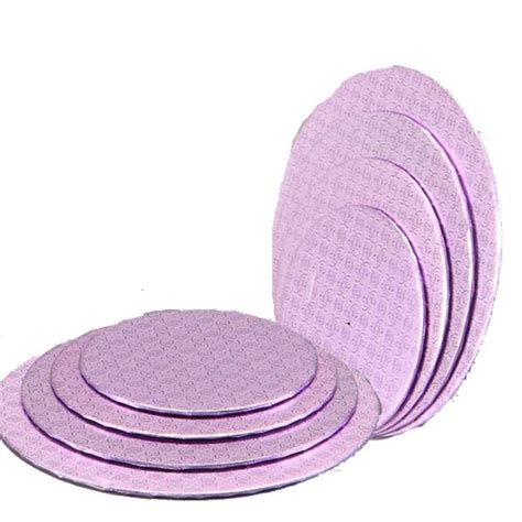 Lilac Round Wraparound 12 Inches Mia Cake House