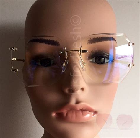 Oversize Classic Vintage Retro Style Clear Lens Eye By Fisforfresh