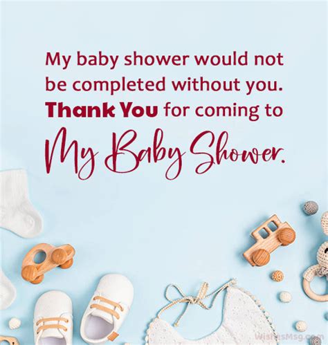 50 Baby Shower Thank You Messages Wishesmsg 2023