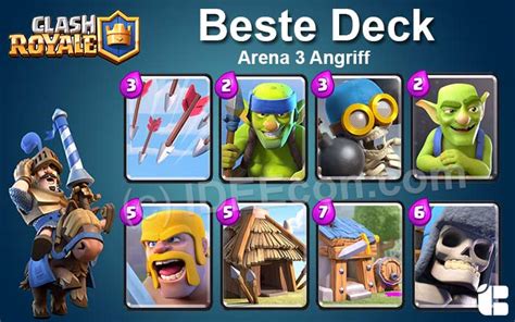Dicas de deck arena 3 para o clash royale! Die besten Clash Royale DECKS für den Angriff
