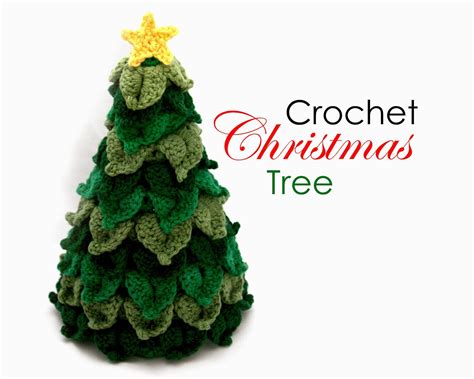 O Crochet Christmas Tree Crochet Tutorial