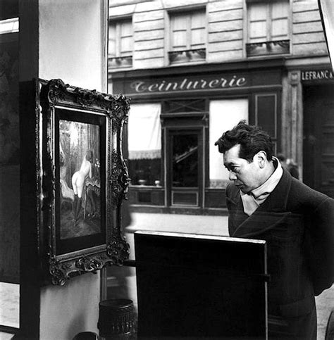 Vintage Everyday Robert Doisneau An Oblique Look In Front Of The