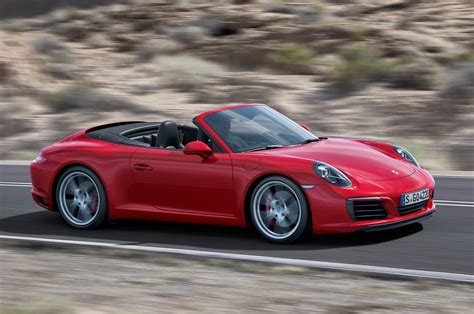 Official 2017 Porsche 911 Carrera Carrera S Get Turbocharged Engines