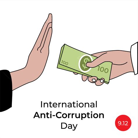 Anti Corruption Day Vector Hd Images International Anti Corruption Day