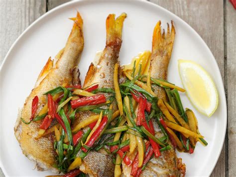 Chinese Style Whole Sea Bass Recipe Eat Smarter Usa