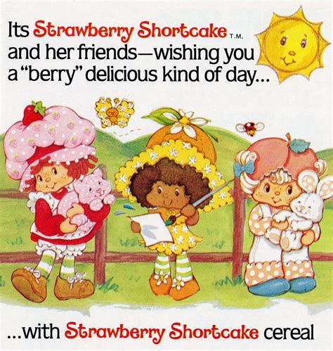 Vintage Strawberry Shortcake Fans Of The 80s Cartoon Character Could
