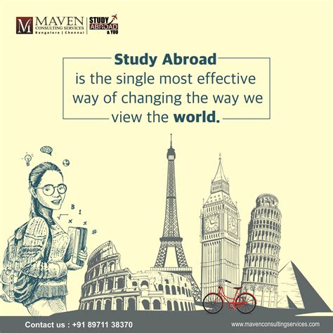 Study Abroad Is The Single Most Effective Way Of Changing The Way We