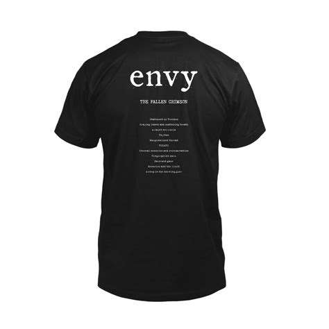 Envy The Fallen Crimson T Shirt Pelagic Records