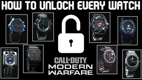Cod Modern Warfare How To Unlock All Watches Updated For Season 1