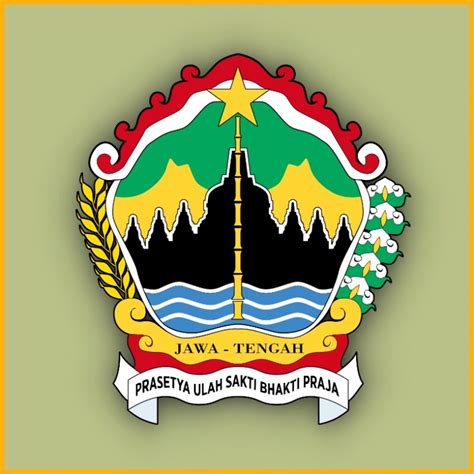 Download logo provinsi jawa tengah. Peta Jawa Tengah | Penjelasan Lengkap - Sindunesia