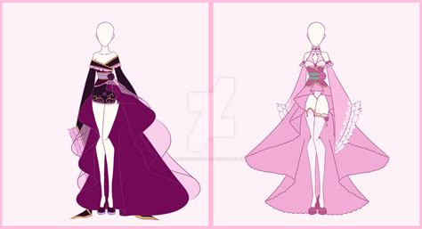 Closed Outfit Adopts By Silverangel907 On Deviantart