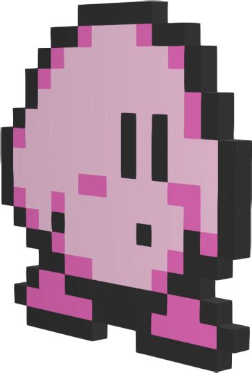 Pixelart Kirby 8 Bit Sprite Free Transparent Png Download Pngkey Images